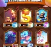 Image Box + Chests + Free Gifts 10th Anniversary Clash Royale Albums