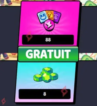 Image 8 Gemas y 88 Puntos de Fuerza Gratis en Supercell Store de Brawl Stars
