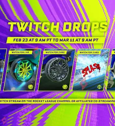 Image Aspectos y Ruedas Gratis de Rocket League x Twitch Drop