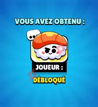 Image Código de Regalo del Gesto de Sushi de Camarón de Brawl Stars Gratis