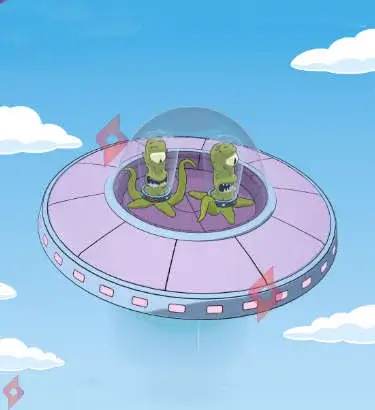 Image Consigue el Ala Delta Kang y Kodos Gratis en Fortnite x Simpsons