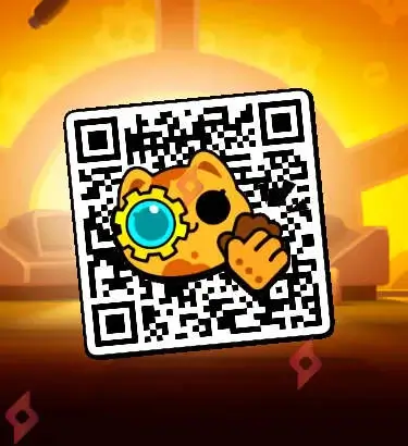 Image Pin de Código QR Steampunk Kitty Gratis de Brawl Stars