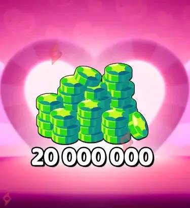 Image 20,000,000 Free Gems to Win for Brawlentines on Brawl Stars