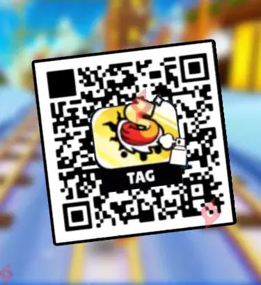 Image QR Code Spray Subway Surfer Free on Brawl Stars