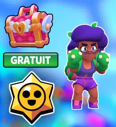 Image Rosa's Quest for Love Box and Free Starr Drop in Brawl Stars